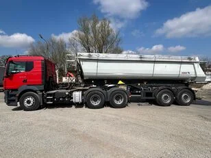 Ciągnik siodłowy z naczepą wywrotką do transportu kruszyw - KanTrans