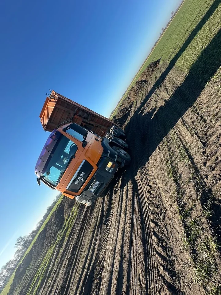 Wywrotka MAN — transport kruszywa - KanTrans